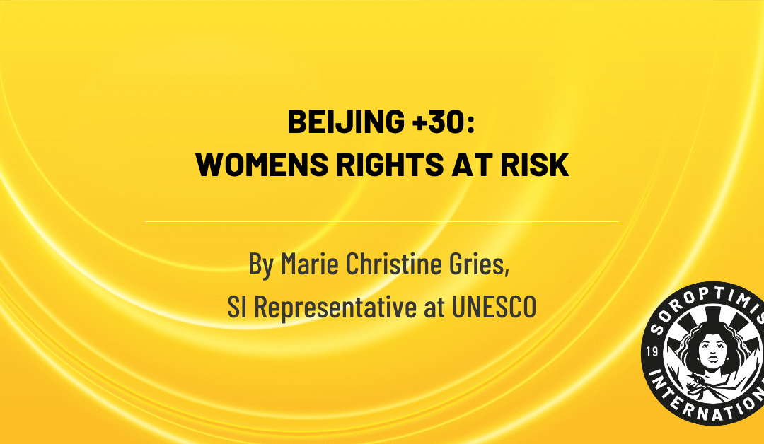 Beijing +30: Women’s rights at risk