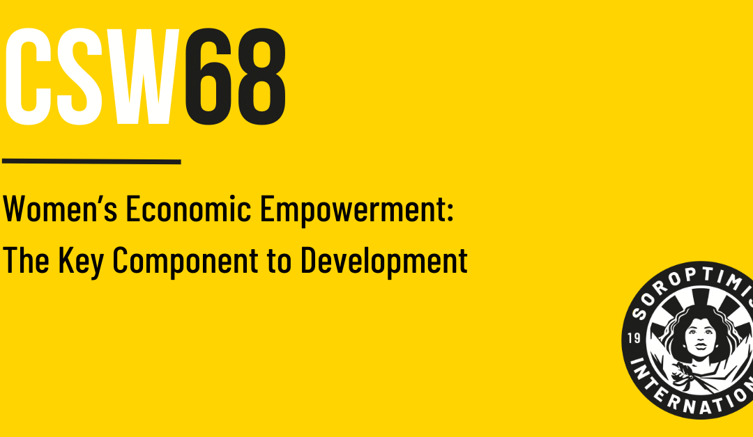 Women’s Economic Empowerment: The Key Component to Development
