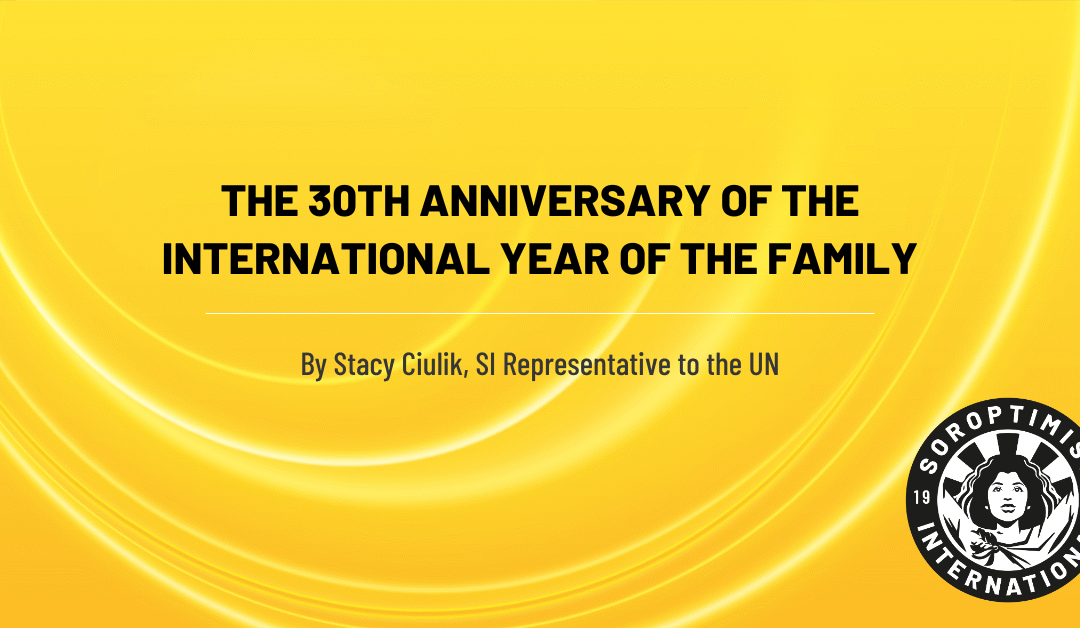 The 30th Anniversary of the International Year of the Family