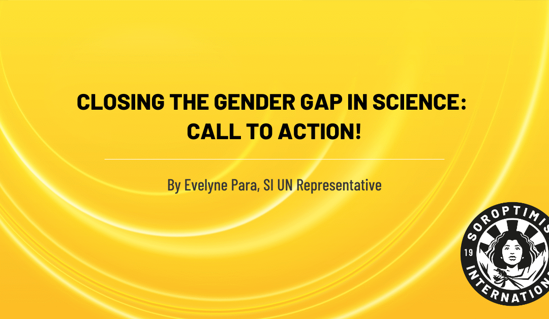 Closing the gender gap in Science: Call to Action!