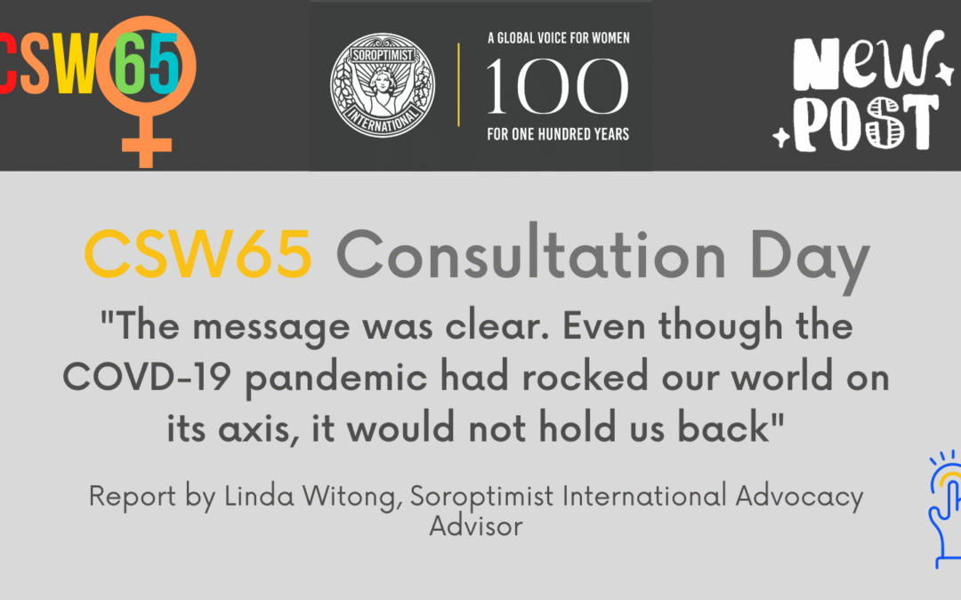 CSW65 Consultation Day