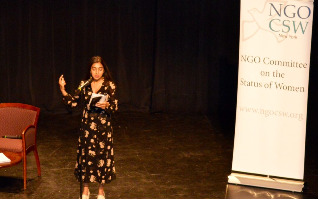 CSW61 NGO Consultation Day – Poetry in Motion