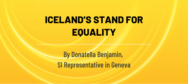 Iceland’s Stand for Equality