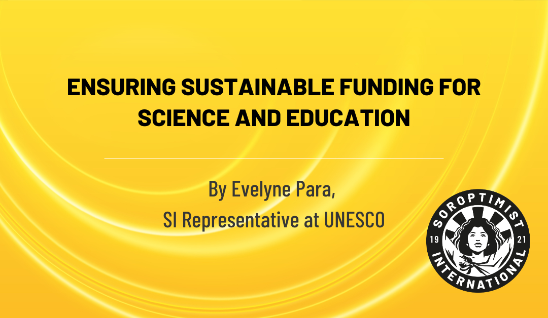 Ensuring Sustainable Funding for Education and Science