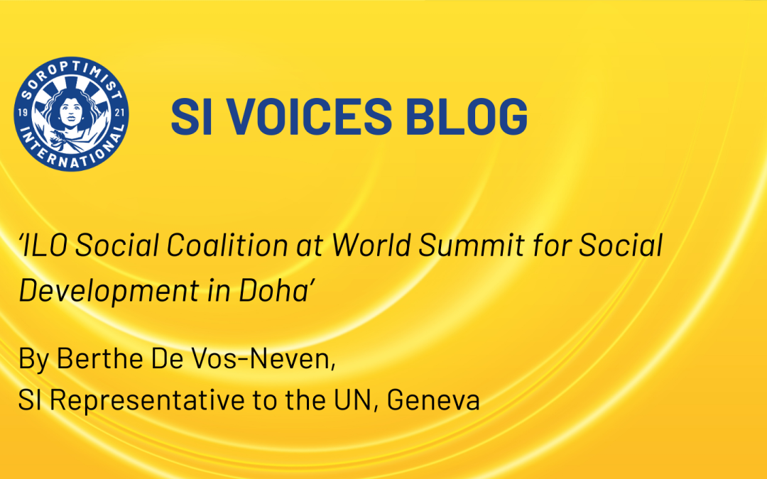 ILO Social Coalition at World Summit for Social Development in Doha