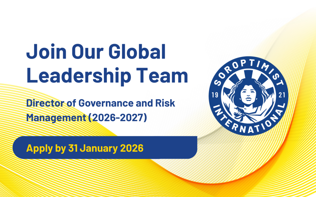 We’re recruiting for the volunteer role of SI Director of Governance and Risk Management