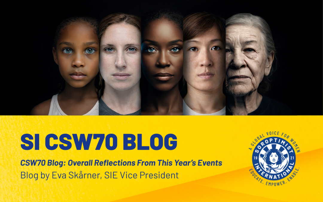 CSW70 Blog: Overall Reflections From This Year’s Events