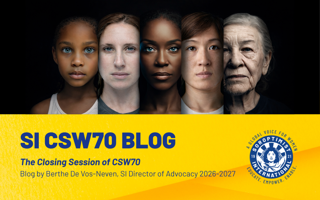 CSW70 Blog: The Closing Session of CSW70