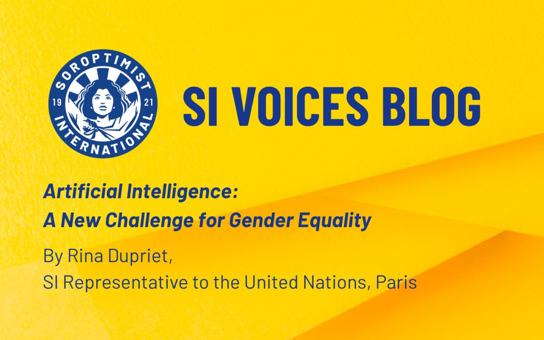 Artificial Intelligence: A New Challenge for Gender Equality