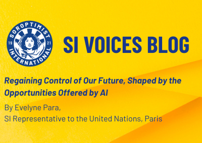 Regaining Control of Our Future, Shaped by the Opportunities Offered by AI